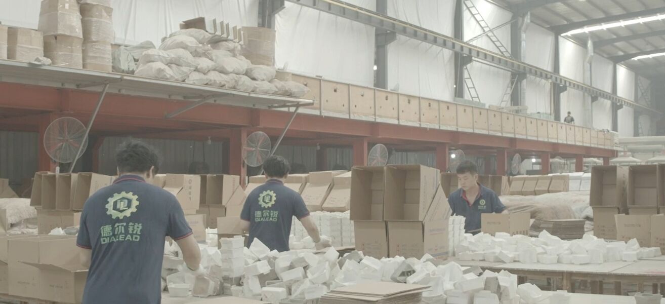 Quanzhou Dialead Stone Tools Co., Ltd. üreticinin üretim hattı