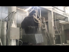 Hidrolik tek kollu çok bıçaklı blok kesme makinesi Dört sütunlu yapı