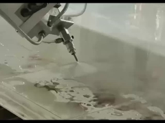 5 Eksenli CNC Su Jet Kesme Makinesi Taş Metal için 45 derece kesim için Su Jet Kesme Makinesi