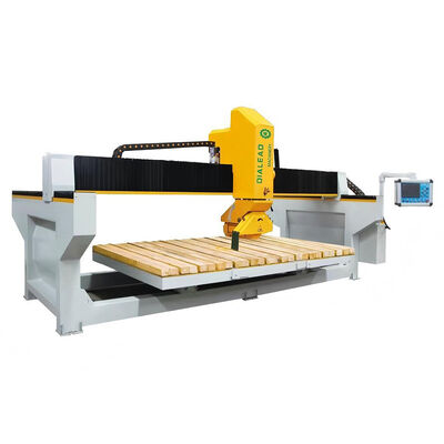 Granite Marble Quartz Cutting Monoblock Bridge Saw For Countertop Fabrication Workshops