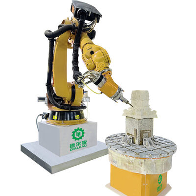 Otomatik Taş Heykel Oymak Makinesi Taş Oymak Makinesi 3D 7 Eksenli Kuka Robotu