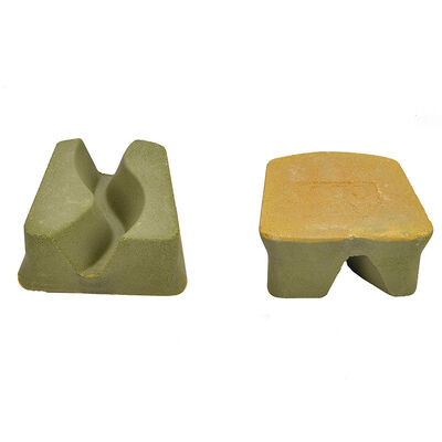 Otomatik cilalama makinesinde mermer travertini öğütmek ve cilalamak için sentetik Frankfurt abraziv