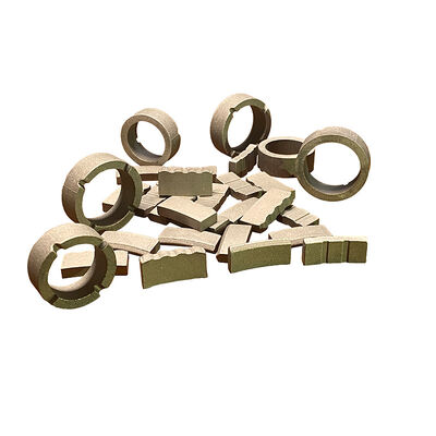 Elmas çekirdeği delme için desteklenmiş beton elmas bölümü