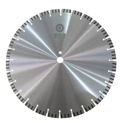 Beton Asfalt Elmas Güçlendirici Beton Kesme Disk 15mm Turbo Segmentiyle Lazer Kaynaklama