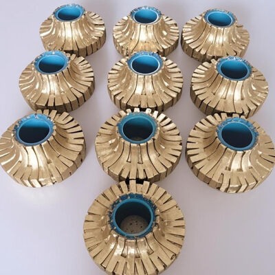 Sintered Diamond Segmented Edge öğütme tekerleği 150mm 350mm Granit için