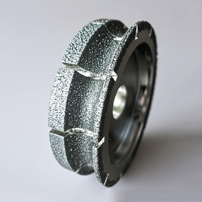 Elektroplastralı Elmas Profilleme Tekerlekleri Taş Kenarının Şekillendirilmesi İçin Mermer Dökme Tekerleği