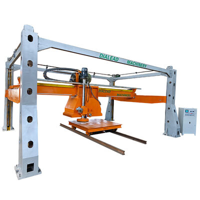 Granit Travetine Mermer Blok Kesme Makinesi Multi Disk İki Yönlü Özelleştirme